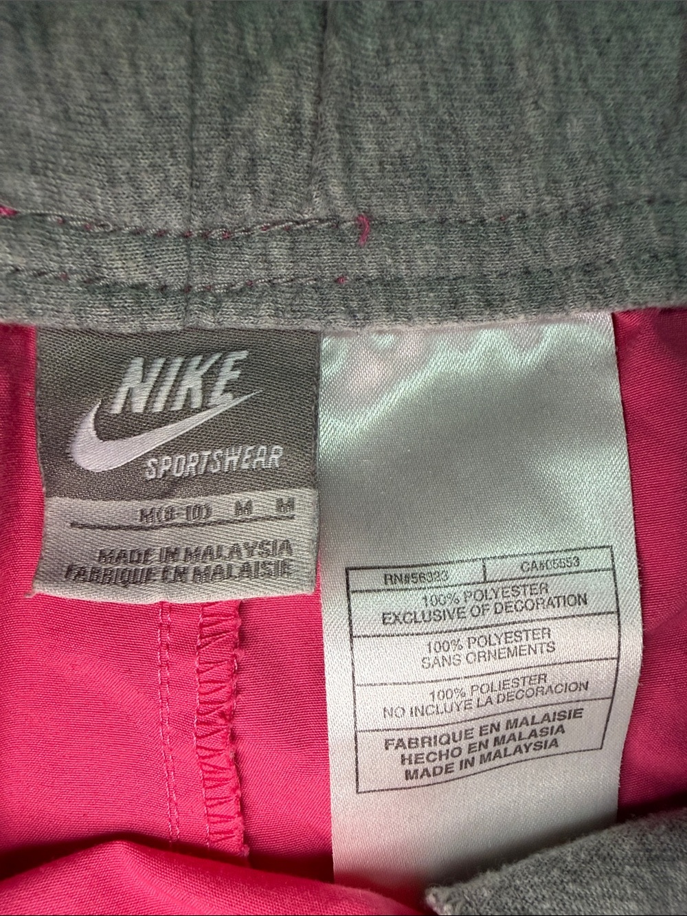 Nike Pink Women's Running Shorts - Picture 2 of 6